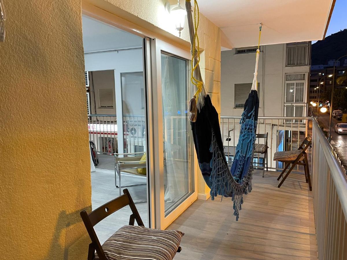 New Stylish Beach Front Apartment Cullera Eksteriør billede